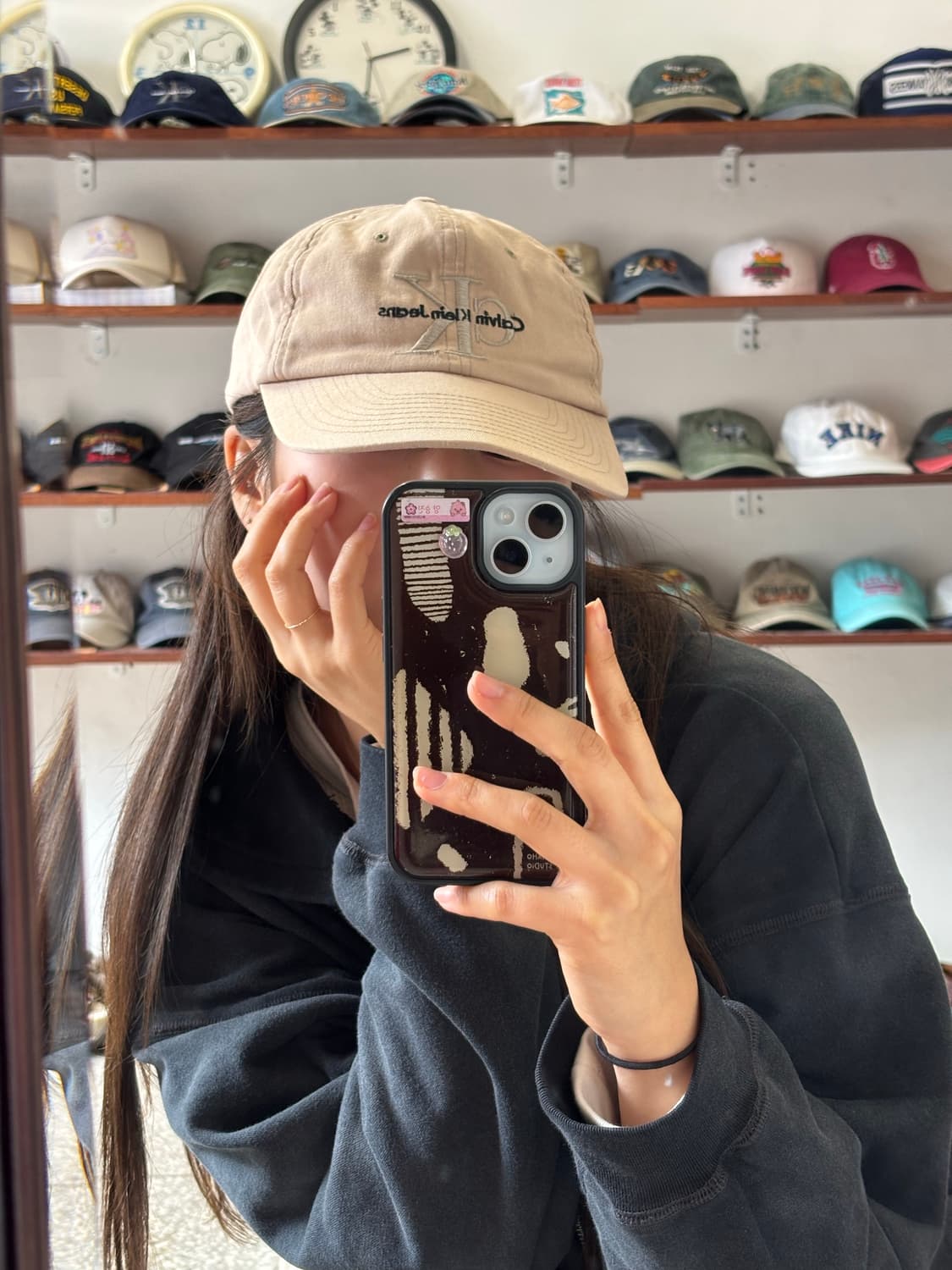 캘빈 클라인 빈티지 햇 상품이미지1