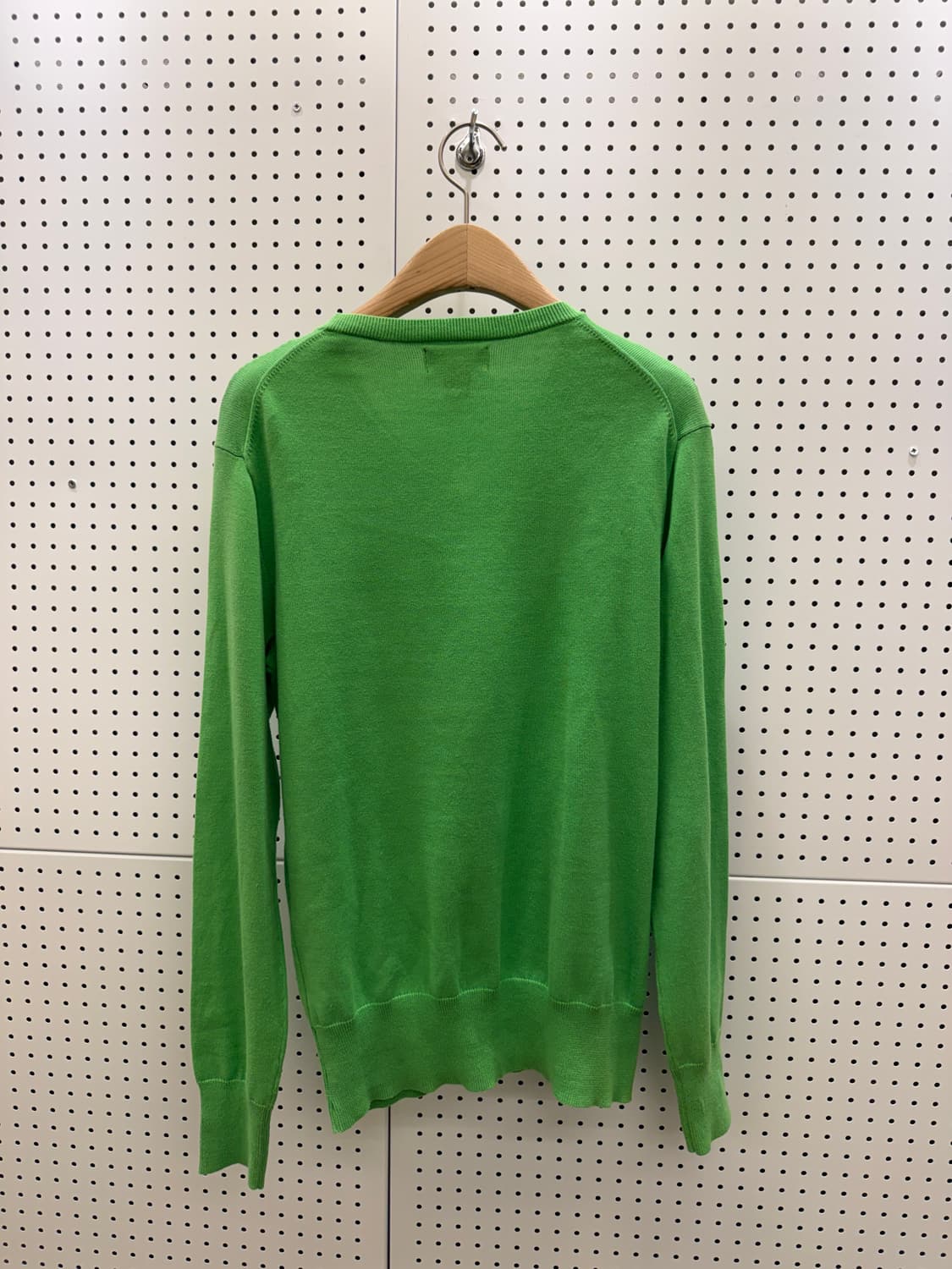 폴로 랄프로렌 포니 브이넥 니트 그린 U1038 상품이미지3