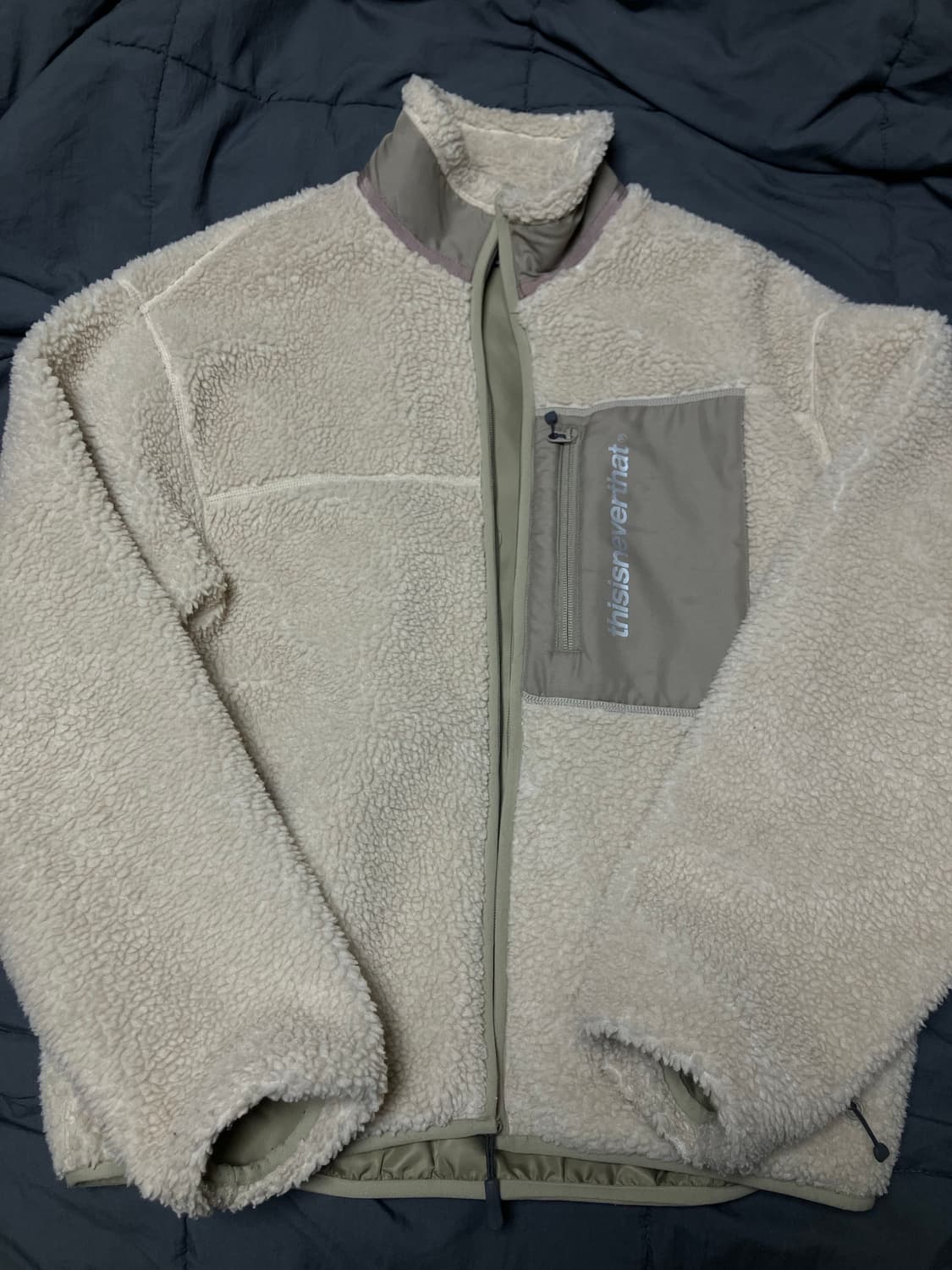 디스이즈네버댓 플리스 자켓 L 상품이미지1