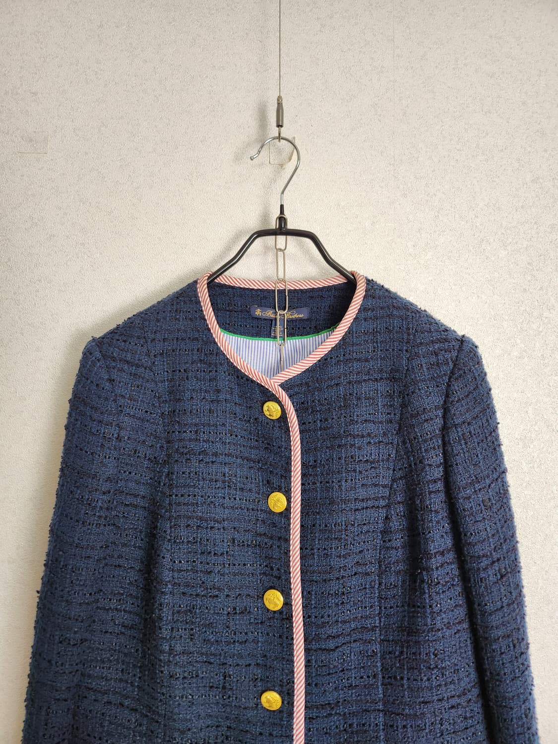 브룩스브라더스 금장 트위드 자켓55(새제품) 상품이미지2