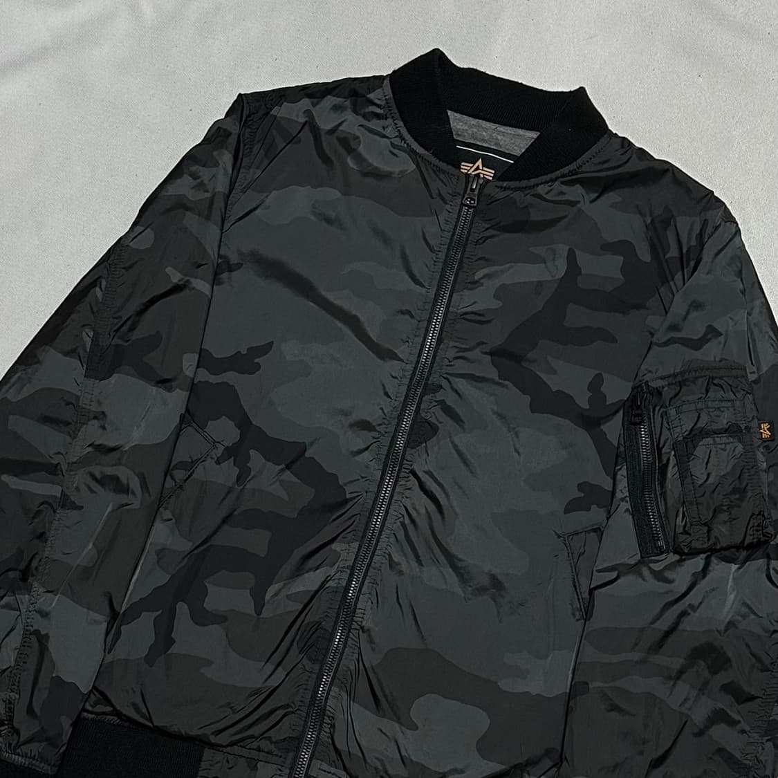 M 알파인더스트리 MA-1 TT 카모 자켓 상품이미지1