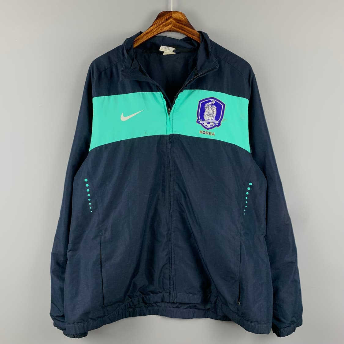 00s 나이키 국대 네이비 트랙 바람막이 상품이미지2