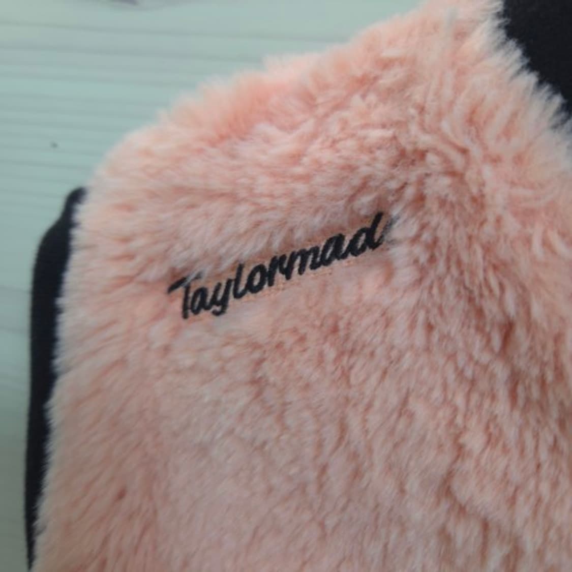 여66 테일러메이드 어패럴 여성 보아퍼 핑크 집업 조끼 베스트 상품이미지3