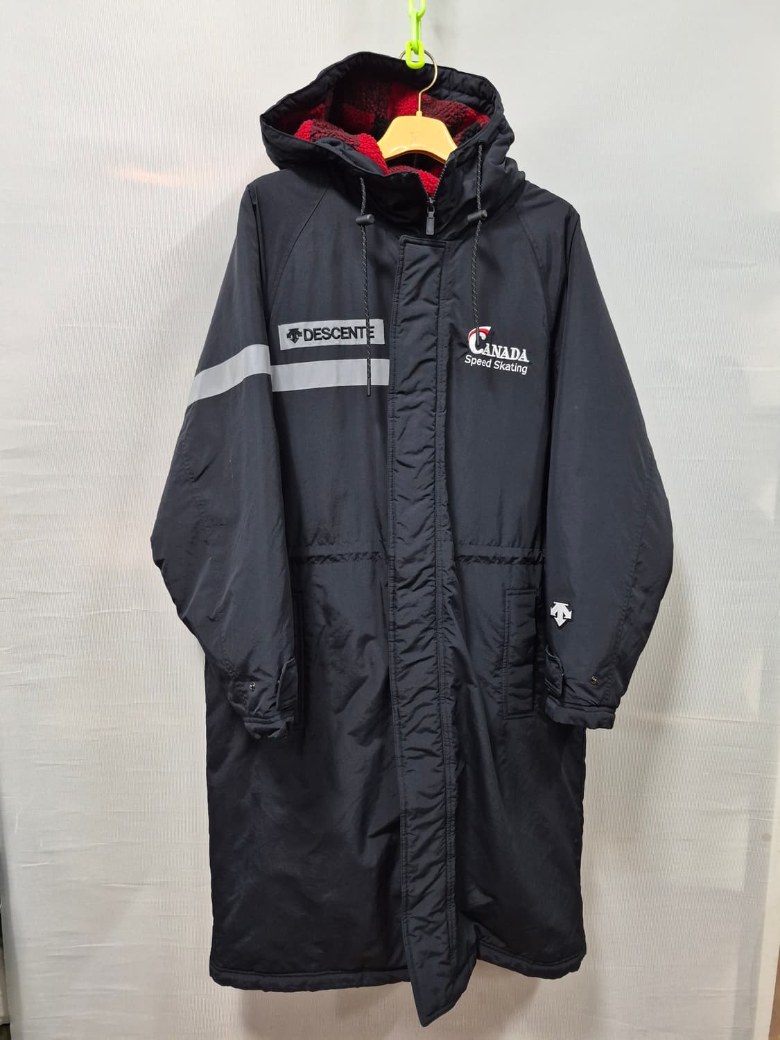 데상트 캐나다 스피드 스케이팅 롱패딩 오버핏 남성 상품이미지2