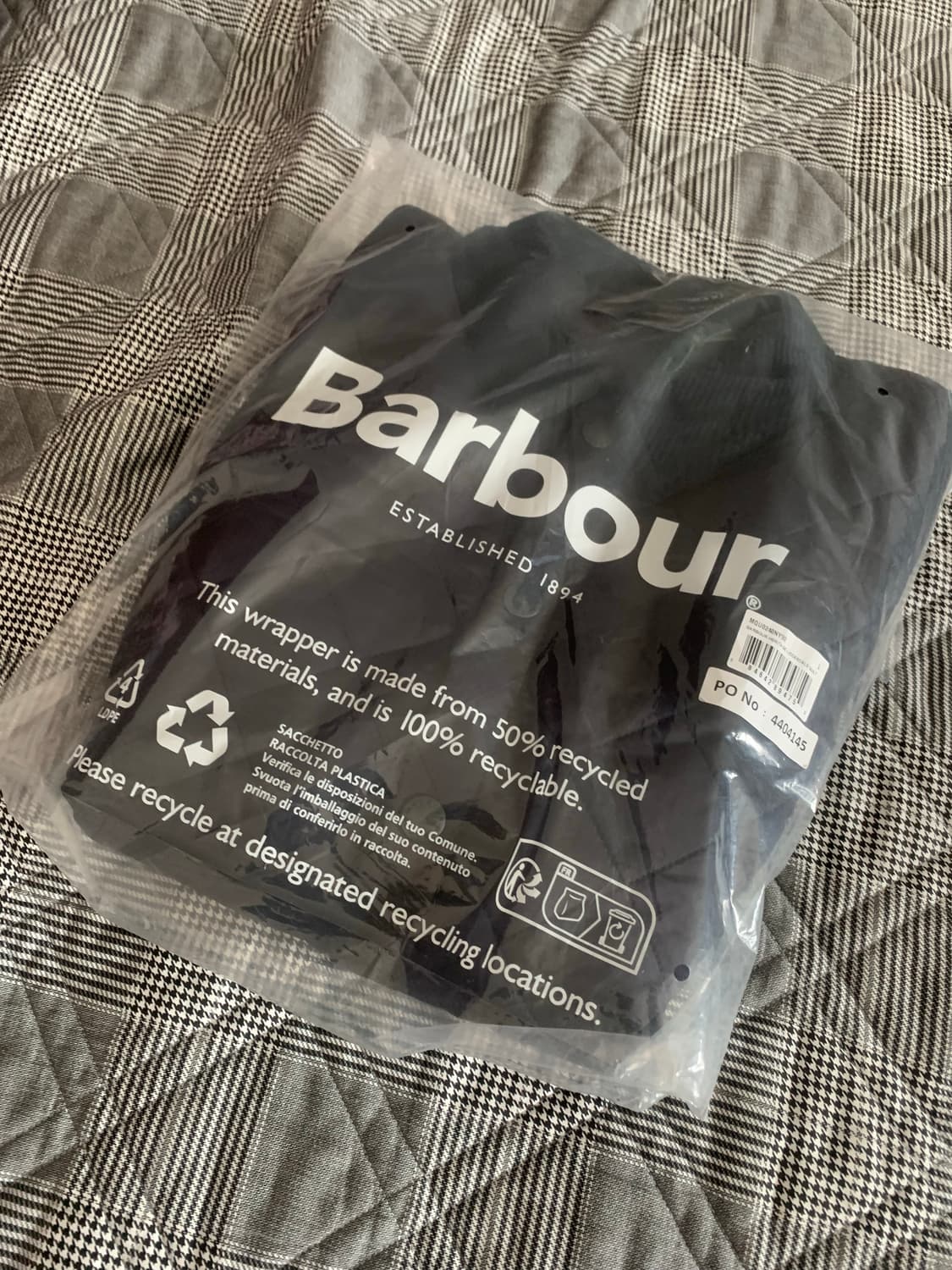 L바버 헤리티지 리데스데일 퀼티드 자켓 네이비 상품이미지1