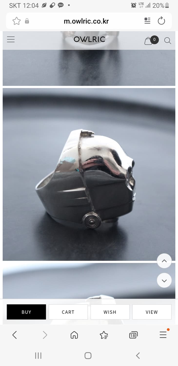 1997's JAP工房×STAR WARS 925 SILVER RING 상품이미지2