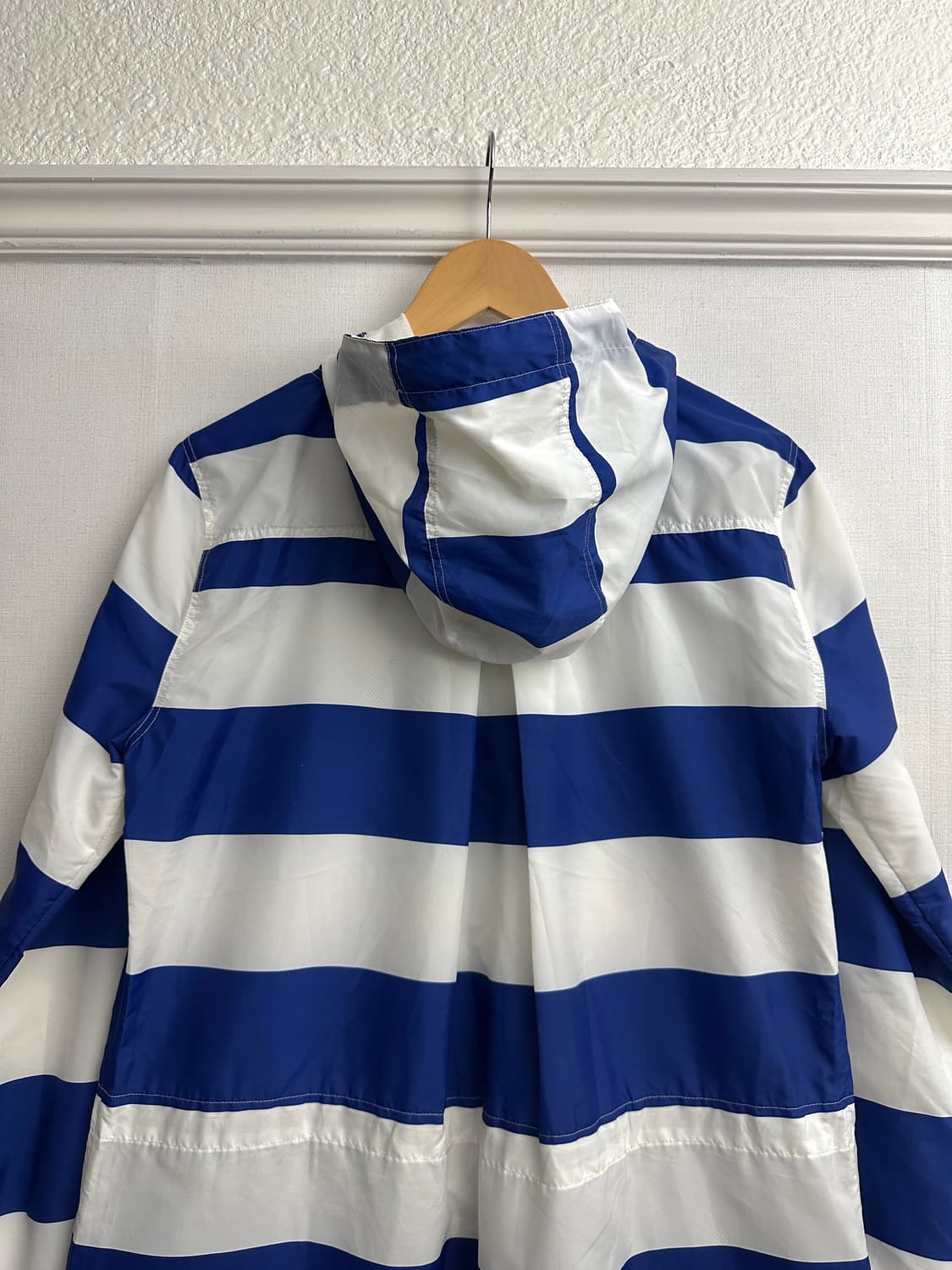 Adidas 블루 스트라이프 롱 후드 집업 상품이미지9