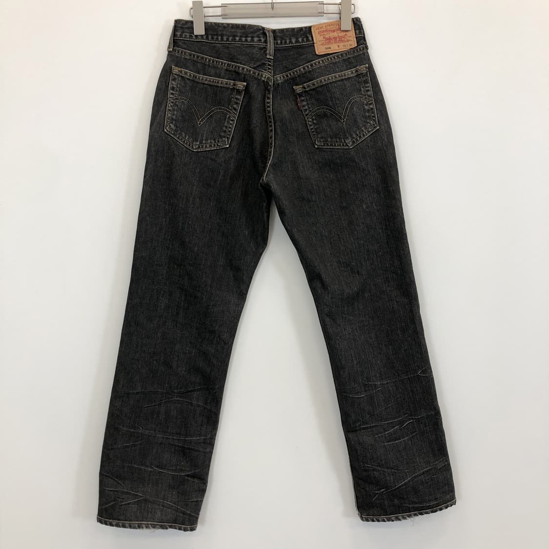 00s 리바이스 506 흑청 데님진 28-29 인치  상품이미지3