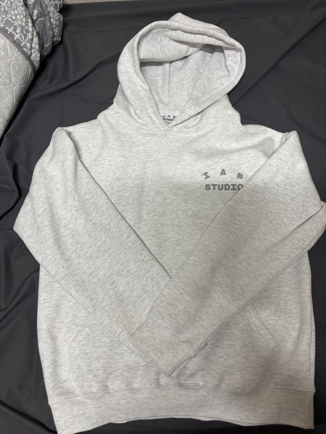 아이앱 스튜디오 후드 라이트 그레이 L 상품이미지1