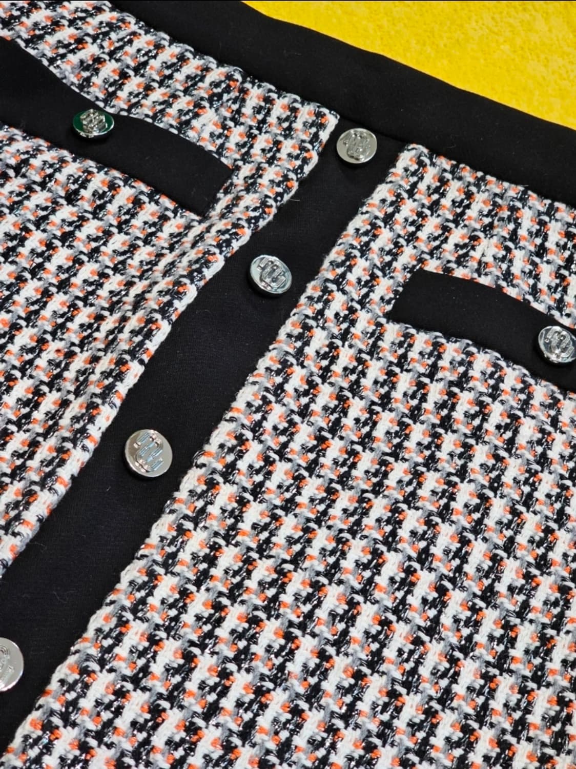 마쥬 트위드 치마 FR34 사이즈 (국내44) 상품이미지2