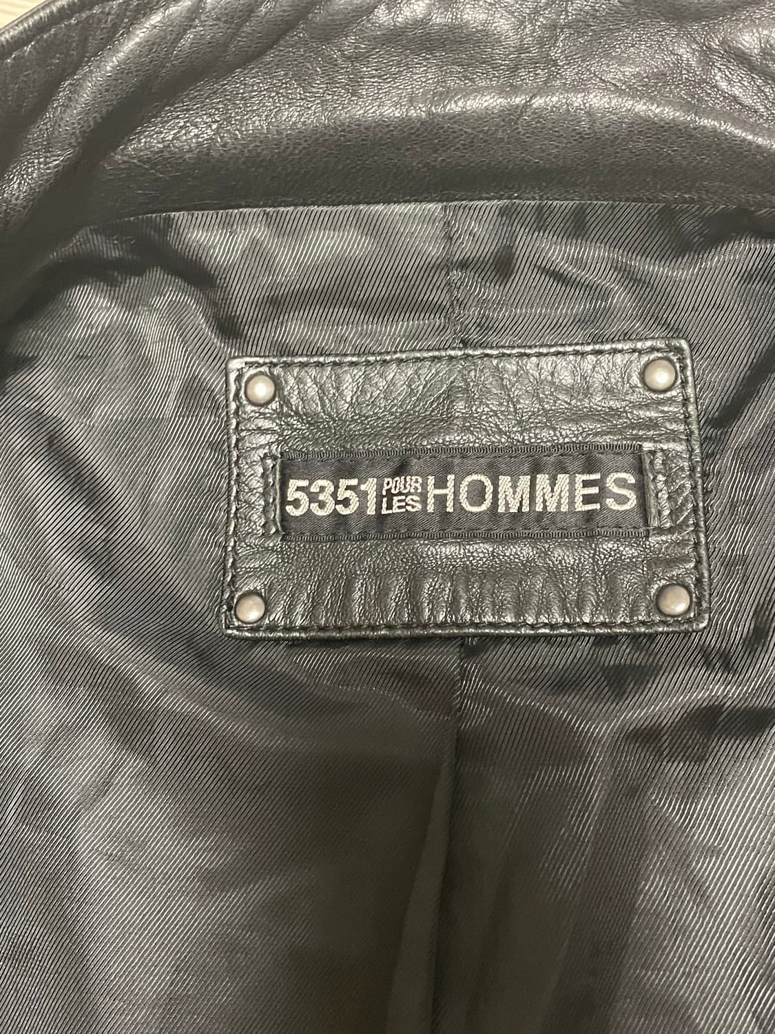 5351 Pour Les Hommes leather jacket 상품이미지2