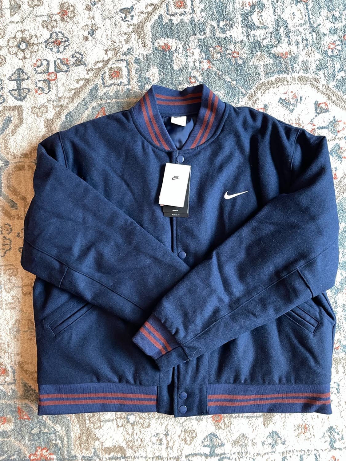 나이키 NSW 바시티 자켓 (새제품. XXL) 상품이미지1