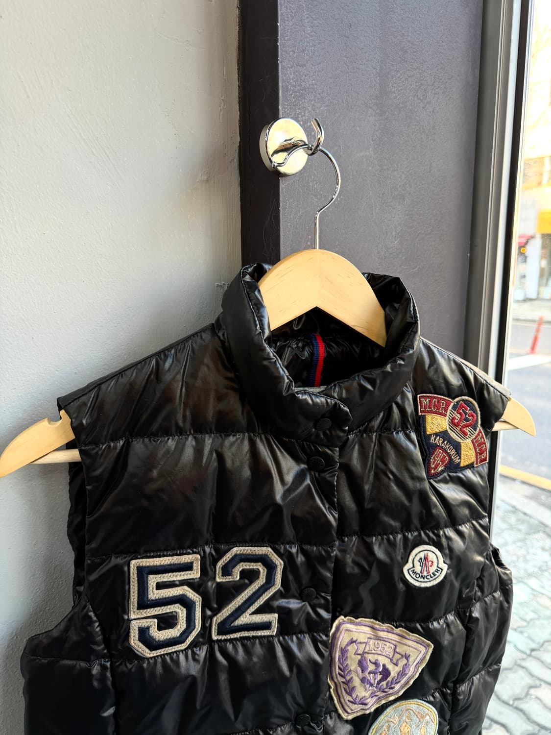 1/ 몽클레어 헤리티지 패치워크 패딩 베스트 상품이미지3