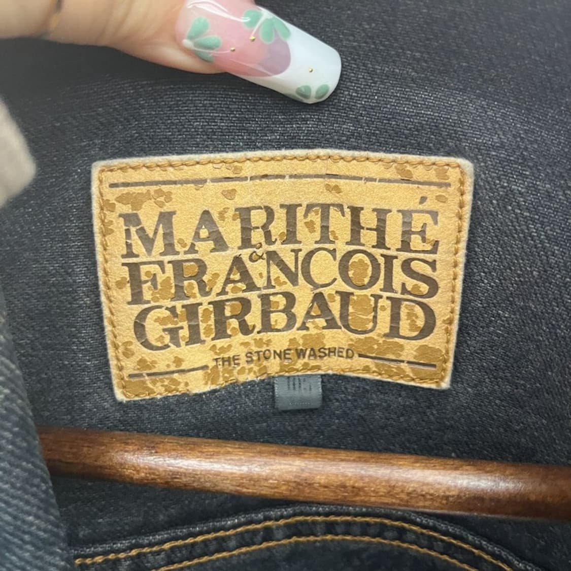 마리떼 프랑소와 저버 빈티지 캐주얼 펑크 데님자켓 105 C11022 상품이미지5