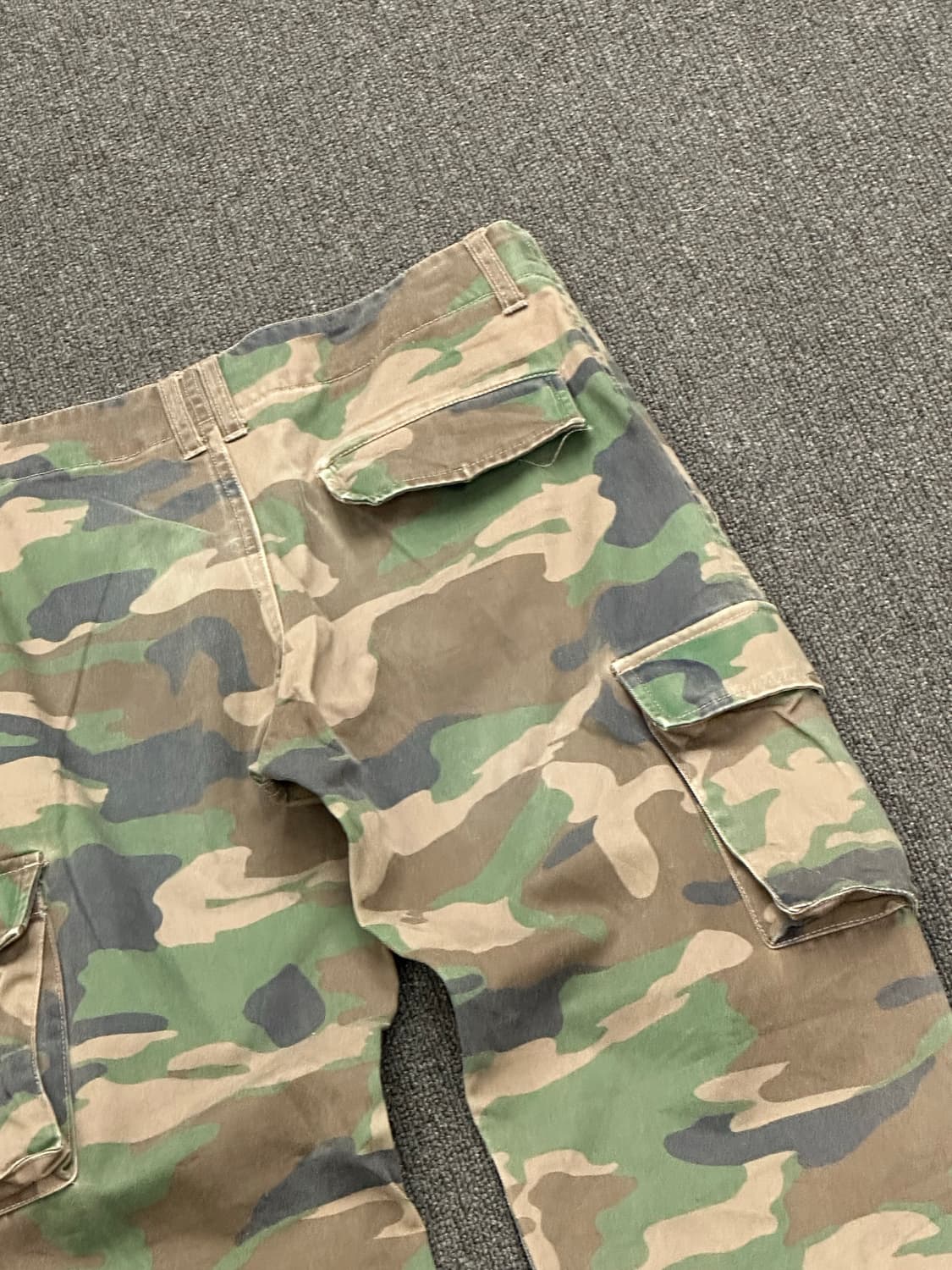 L)Japanese vintage 여성 카모 카고 팬츠 상품이미지5