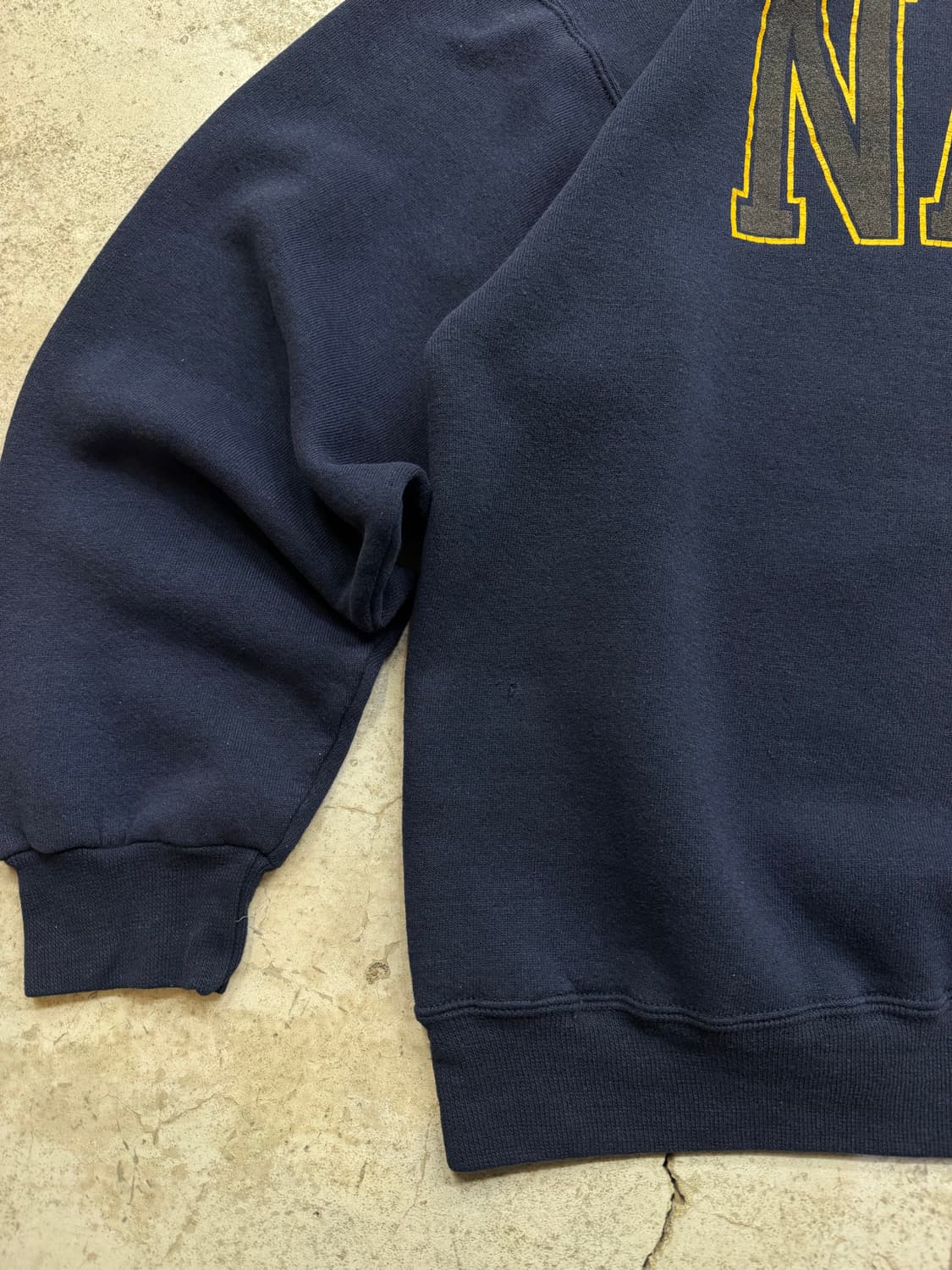 90s SOFFE U.S.NAVY  50/50 스웻셔츠 상품이미지6