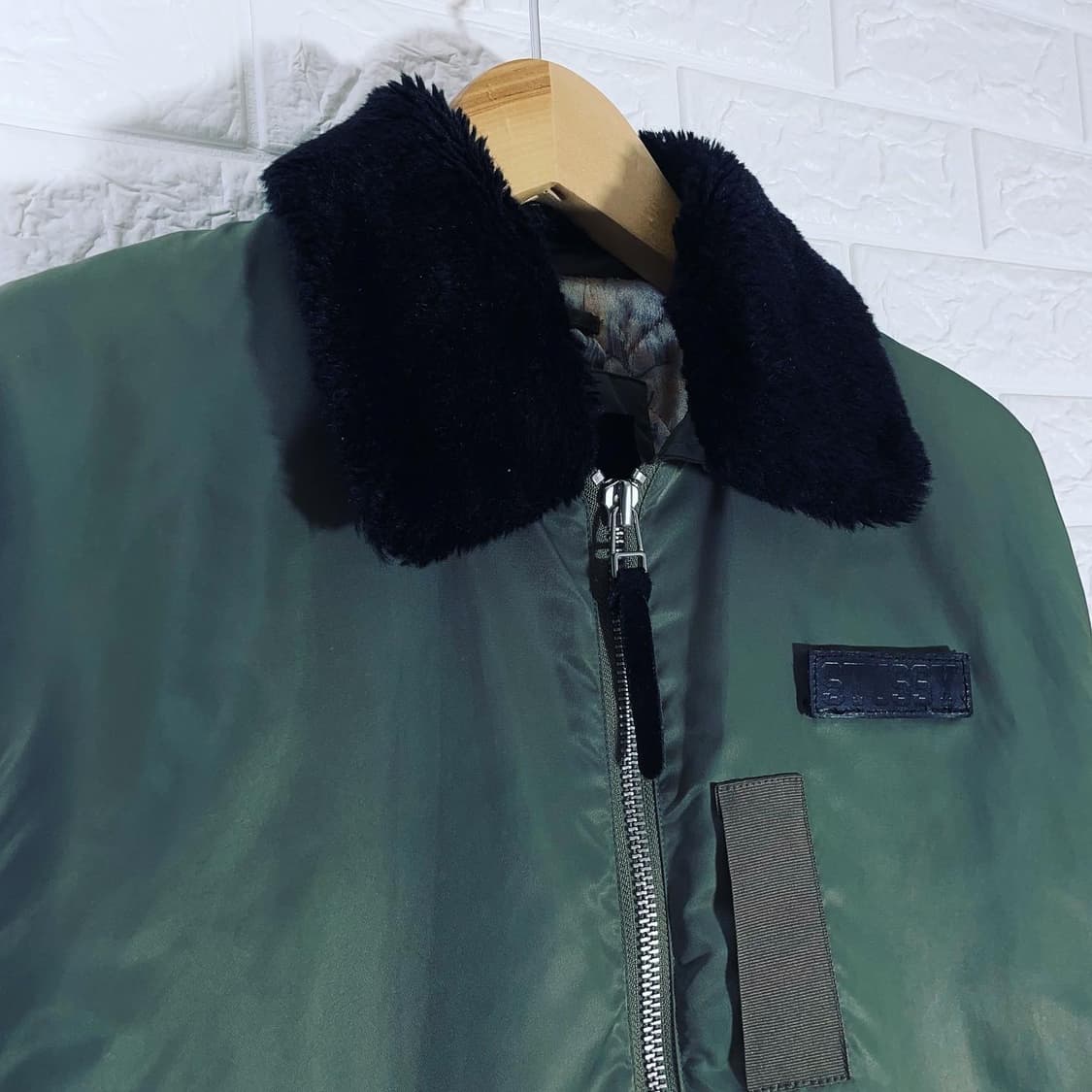 스투시 올드스쿨 ma-1 자켓 상품이미지3