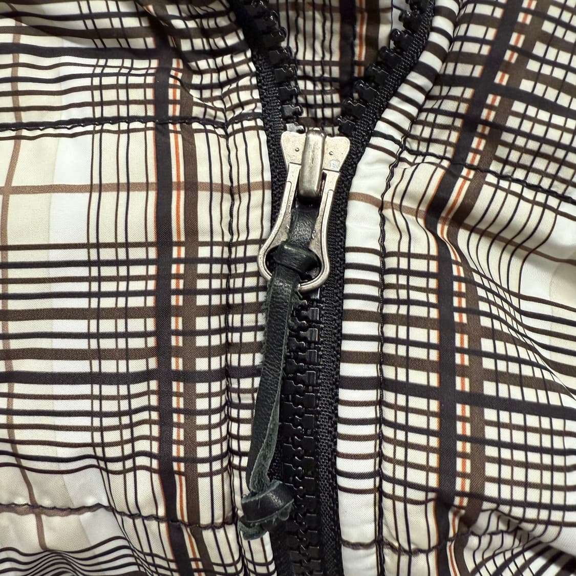 [정품/S] 노스페이스 체크 패딩 점퍼 b8 상품이미지7