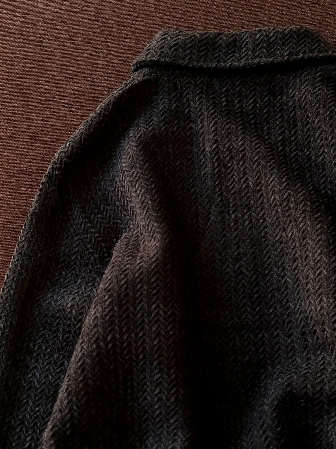 Inner fleece design knitted single jacke 상품이미지3