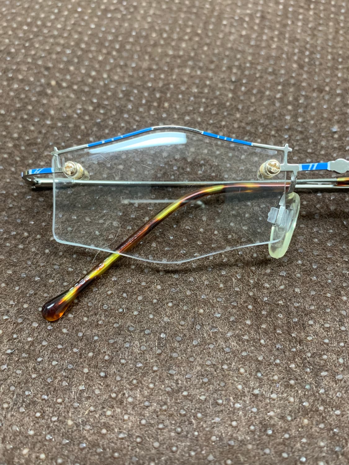 백산 90’s 아카이브 림리스 무테안경 상품이미지4