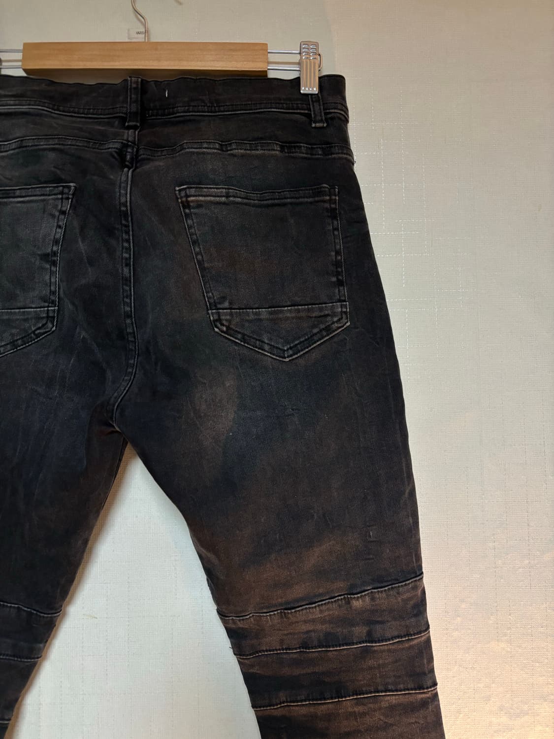 자라 무릎 패치 데님 팬츠 청바지  상품이미지5