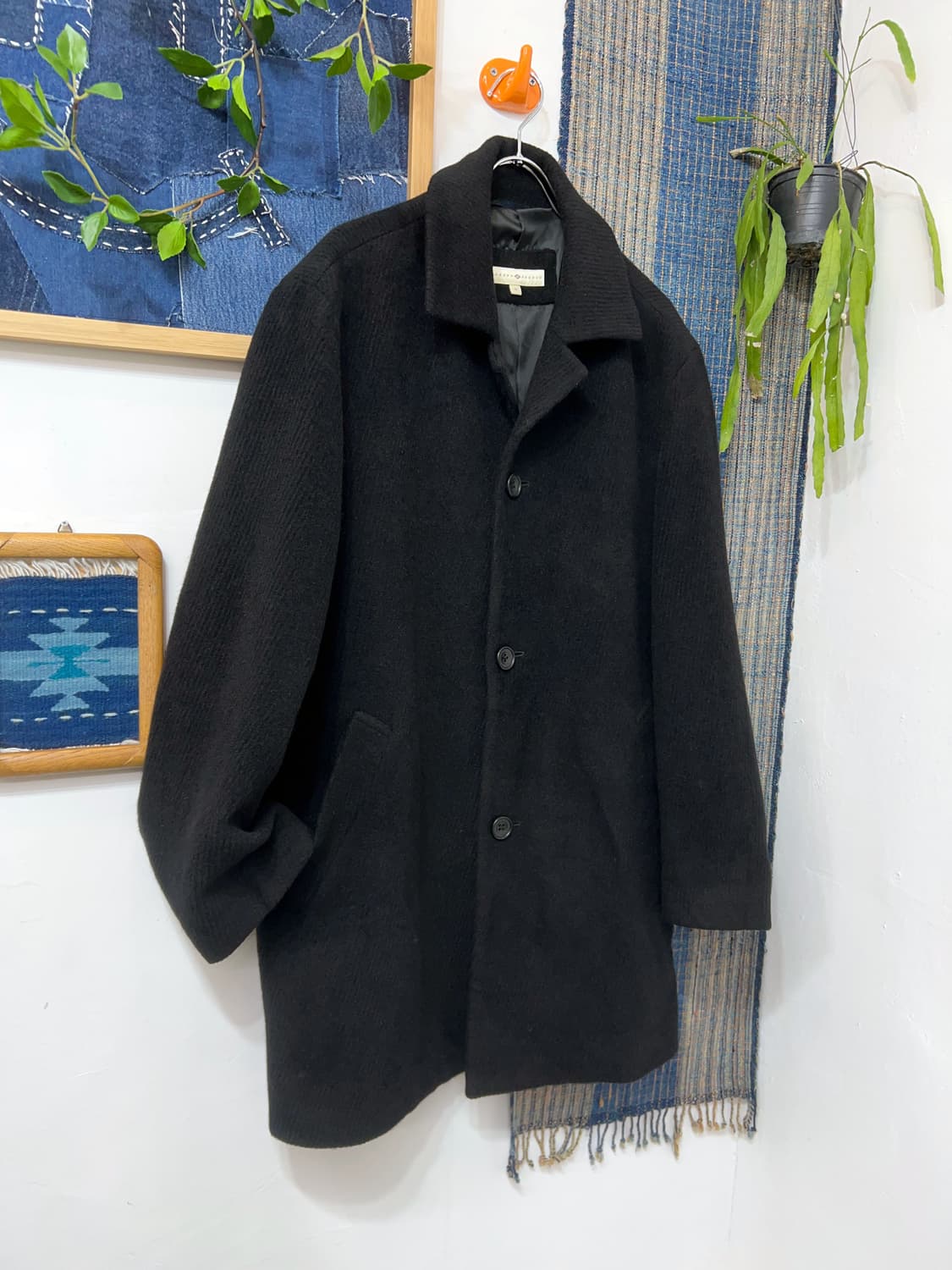 JOSEPH ABBOUD Angora Blend Wool Coat 상품이미지5