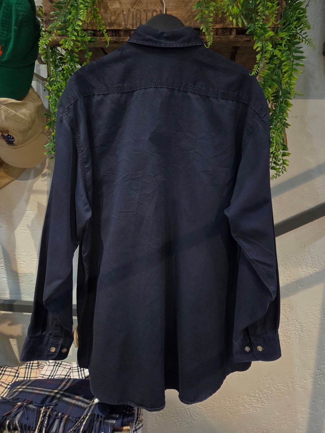 CARHARTT 칼하트 네이비 긴팔셔츠 상품이미지6