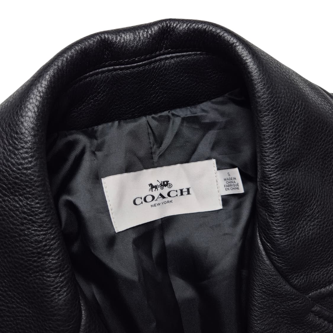 [S] 코치 16fw 소가죽 라이더 자켓 상품이미지6