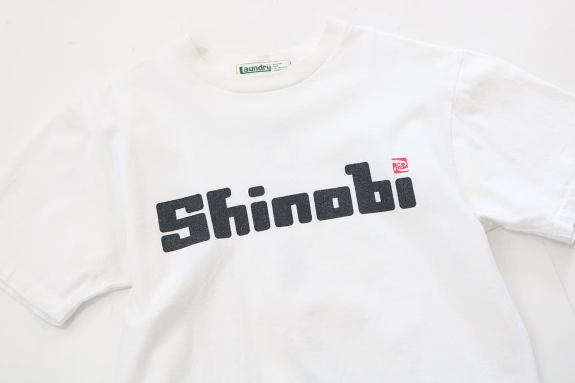 Laundry 런드리 빈티지 Shinobi 닌자 그래픽 화이트 티셔츠 S 상품이미지7