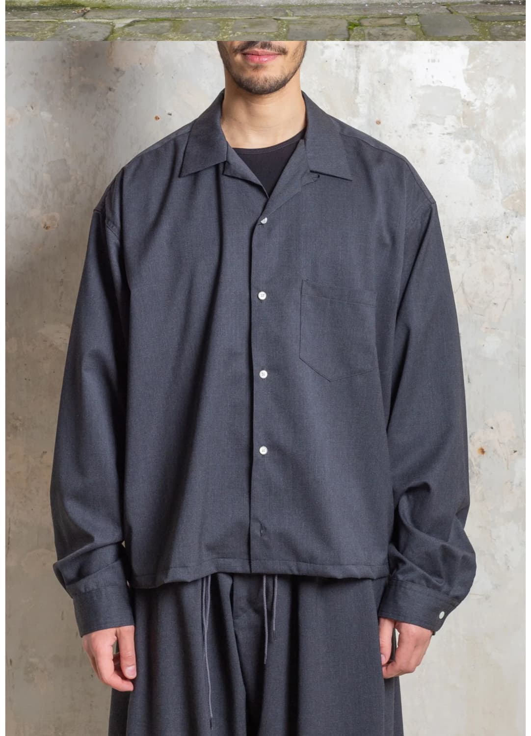 실라주 오버셔츠  Sillage overshirts - grey 상품이미지1