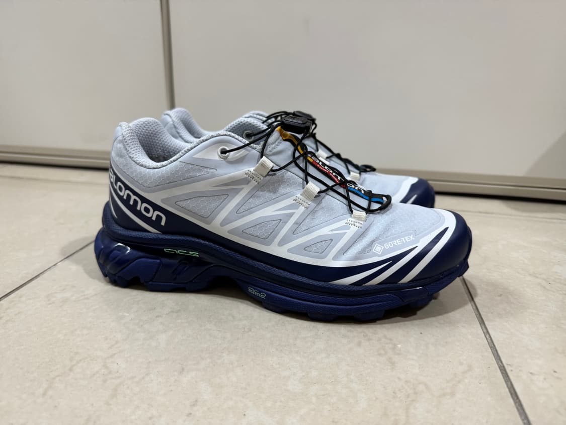 살로몬 XT-6 고어텍스 블루 프린트 헤더 상품이미지5