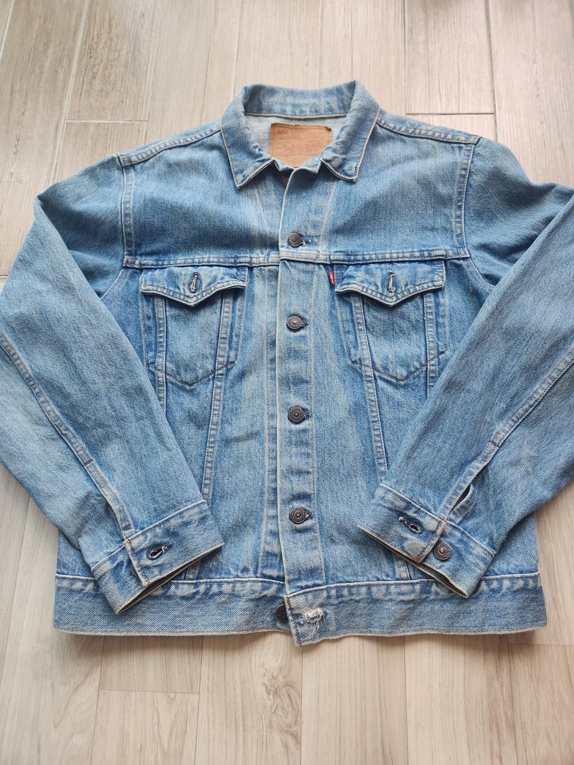 90s 리바이스 커스텀 데님 자켓 S 상품이미지1