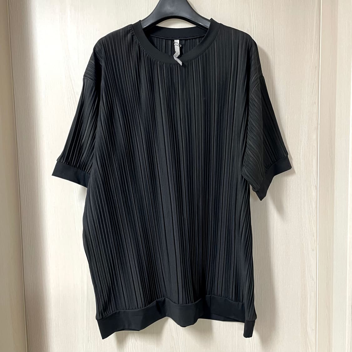 노이어/ 플리츠 반팔 티셔츠/ 52 상품이미지2