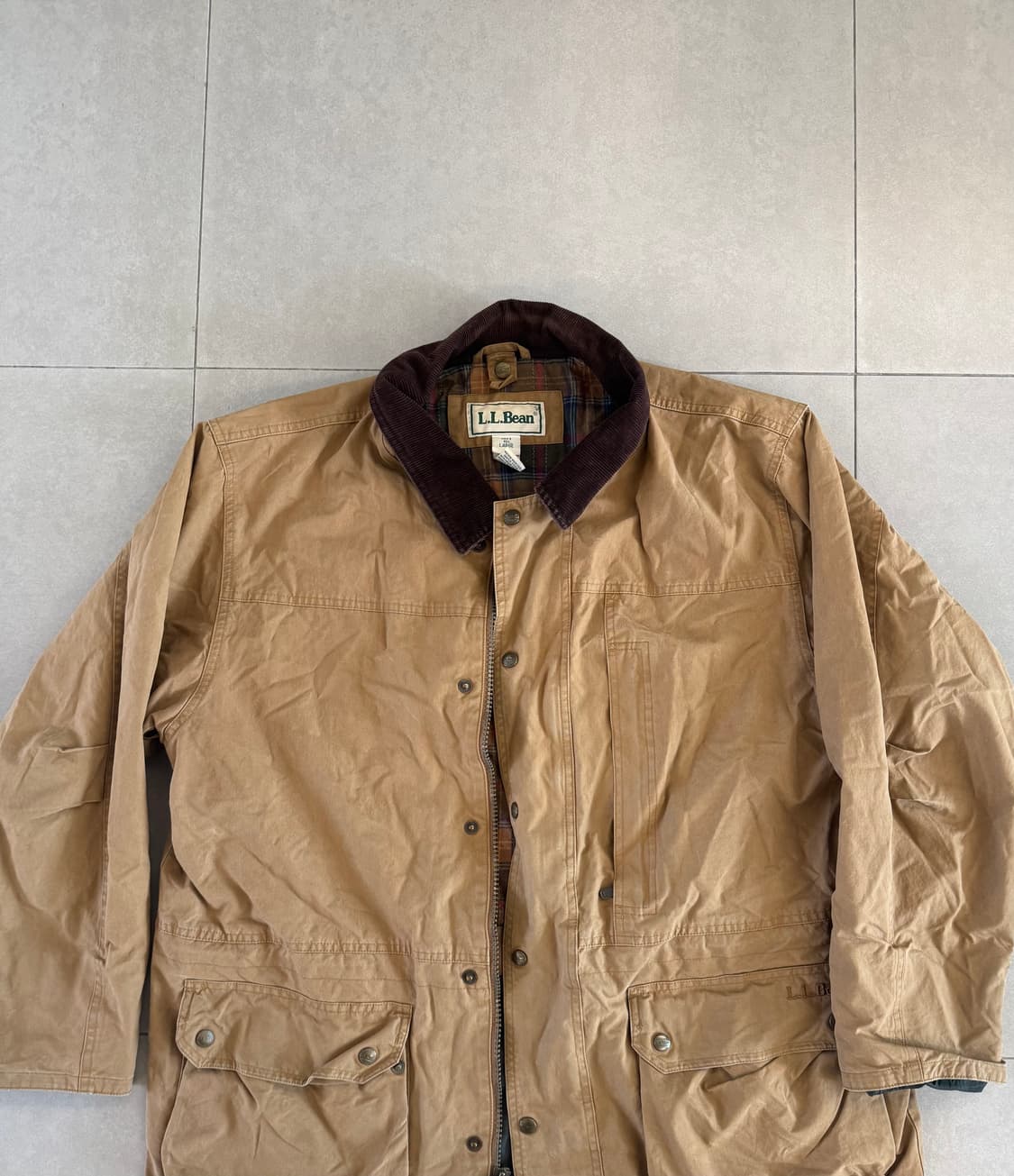 빈티지 L.L Bean 헌팅자켓 L 상품이미지3