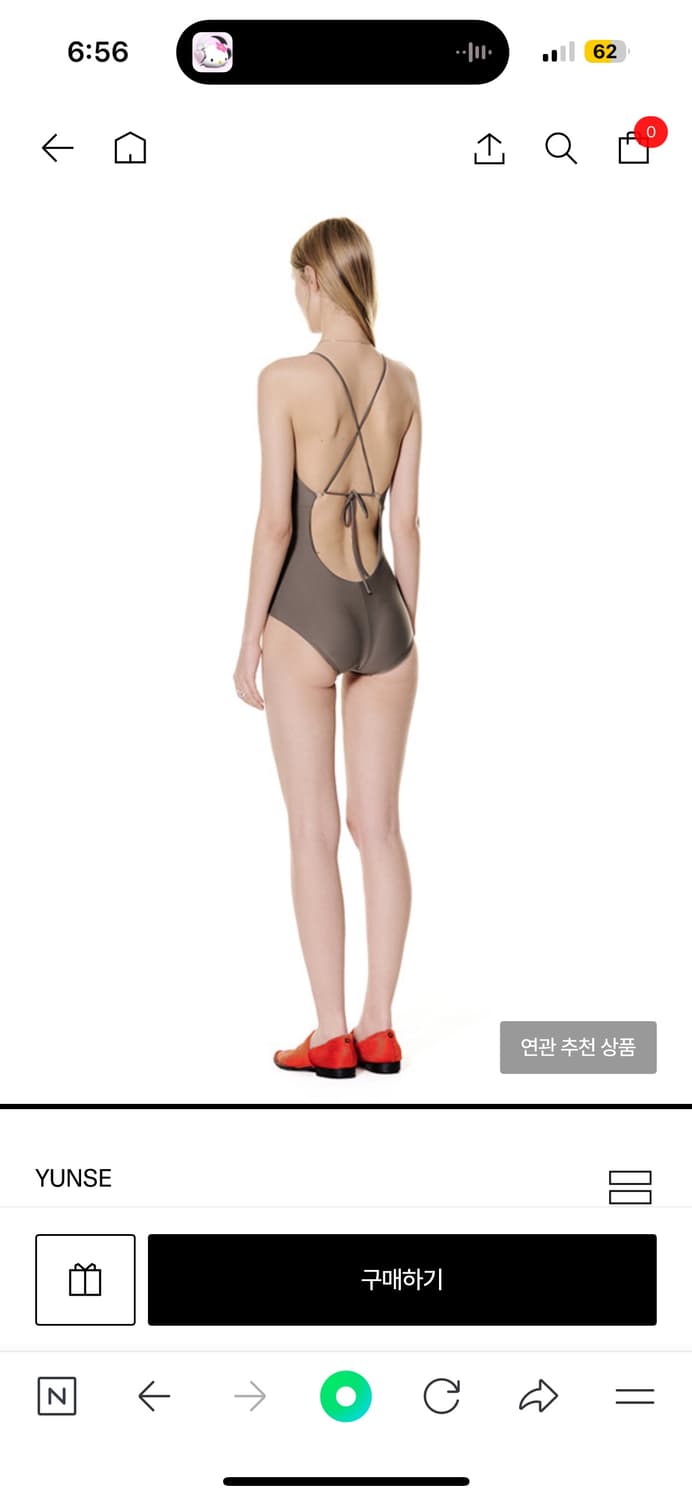 윤세 모노키니 새상품 s 상품이미지3