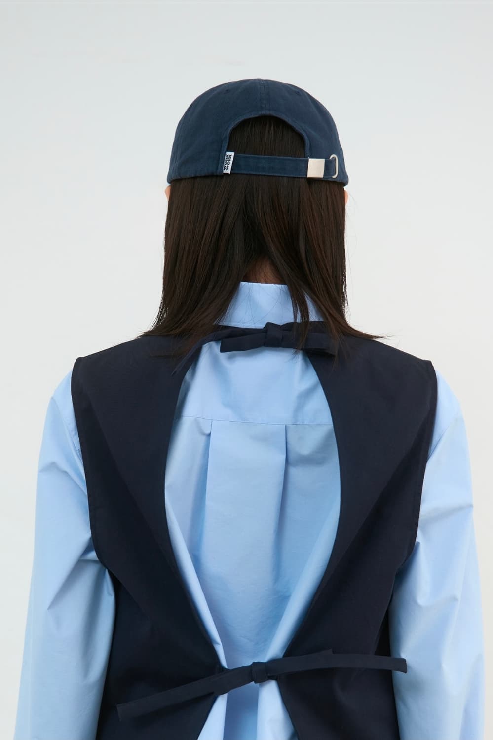 워크워크 레터링 네이비 코튼 볼캡 Free 상품이미지5