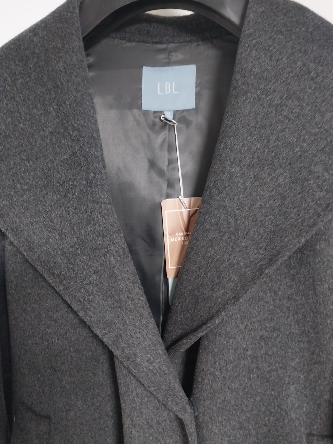 LbL 모100 후드코트-차콜 66. 상품이미지4