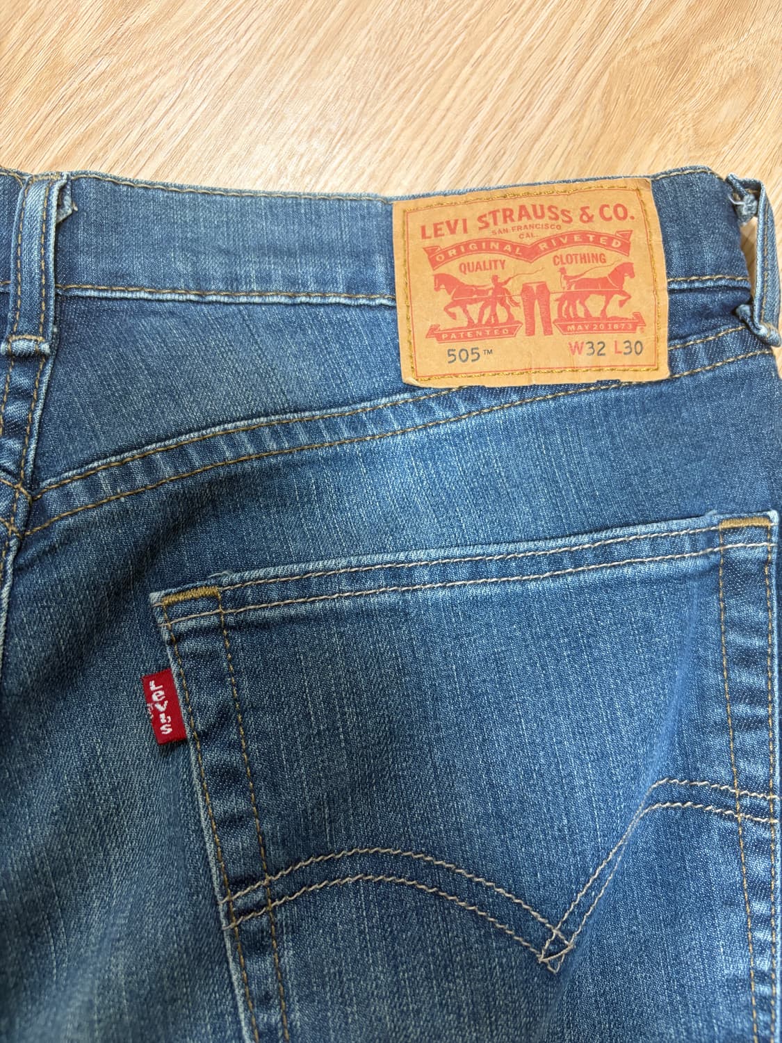 리바이스 505 청바지 W32 L30 상품이미지4
