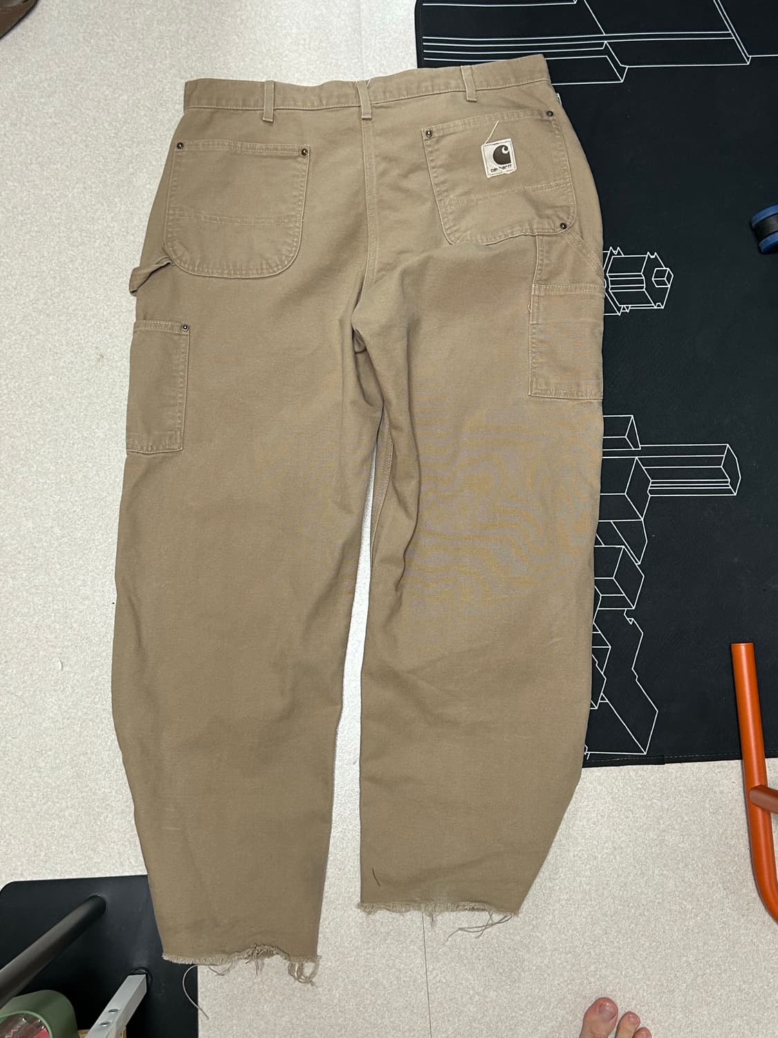 칼하트 더블니 베이지 상품이미지2