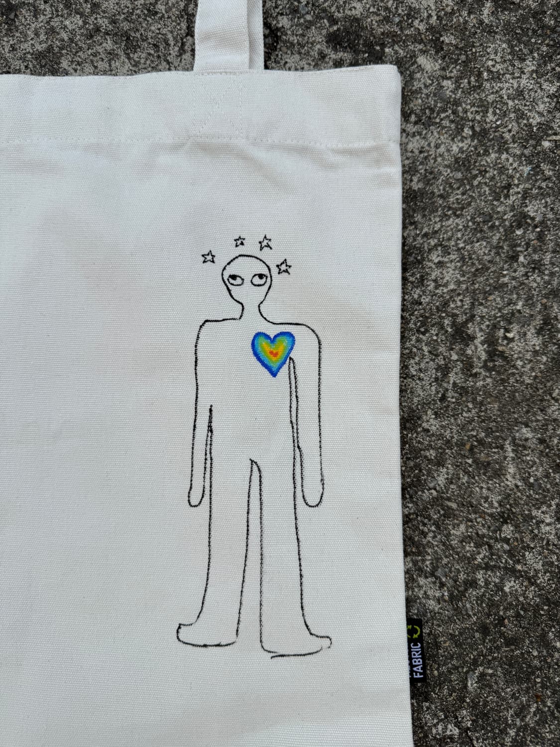 핸드페인팅 토트백 상품이미지2