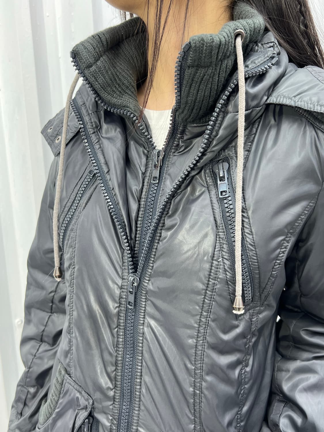 Ghost Of Harlem muti-zip coat 상품이미지2