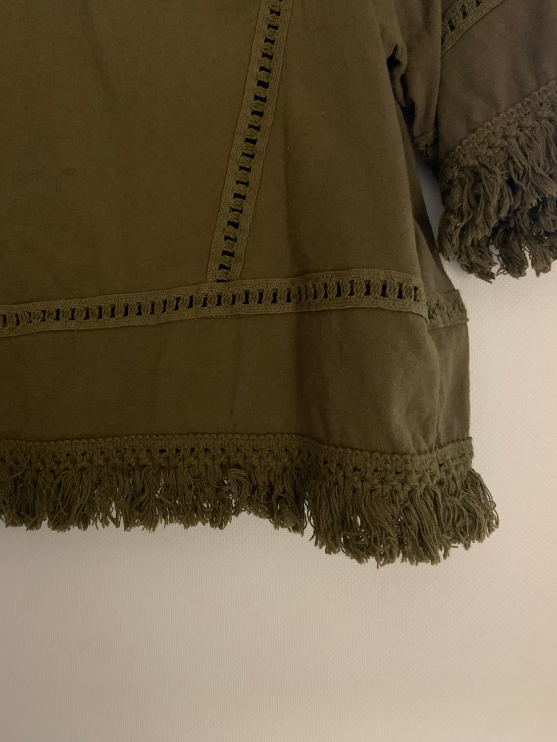 Vintage western karki half T-shirts 상품이미지3