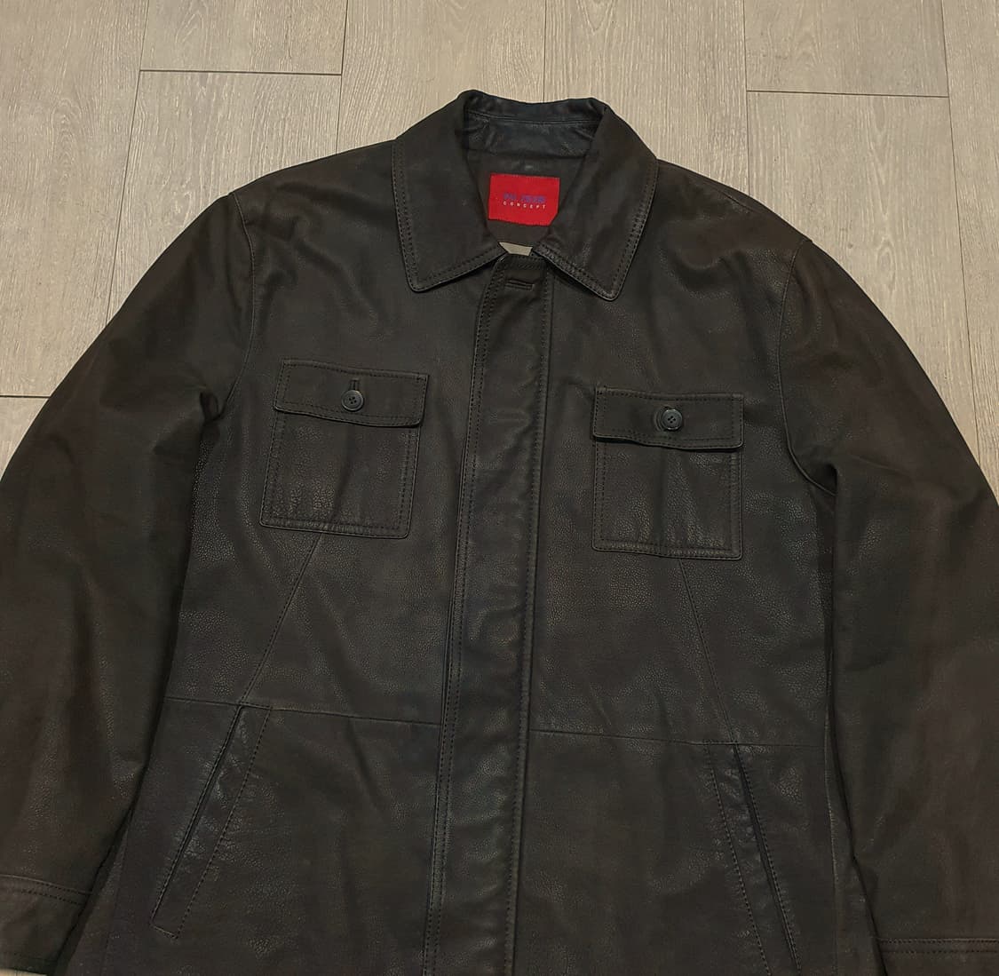 palzileri 빨질레리 카프스킨 가죽 자켓 105 송아지가죽 상품이미지2