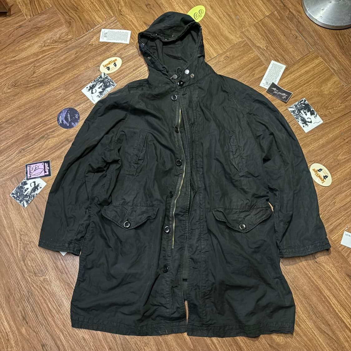 90S CP COMPANY M51 오버사이즈드 파카 블랙 상품이미지6