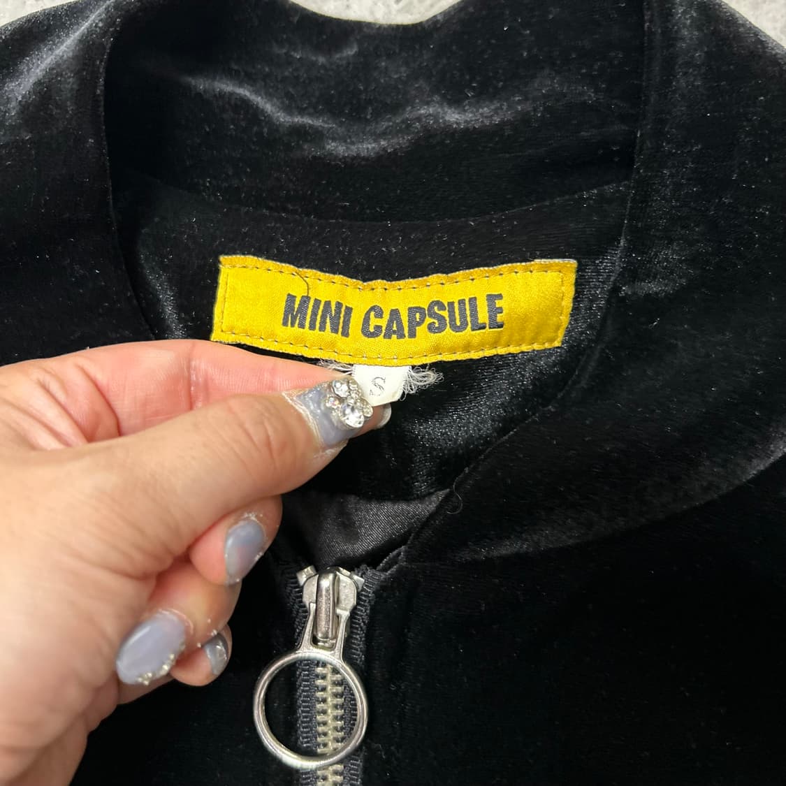 MINI CAPSULE 스웨이드 벨벳 자켓[656] 상품이미지7