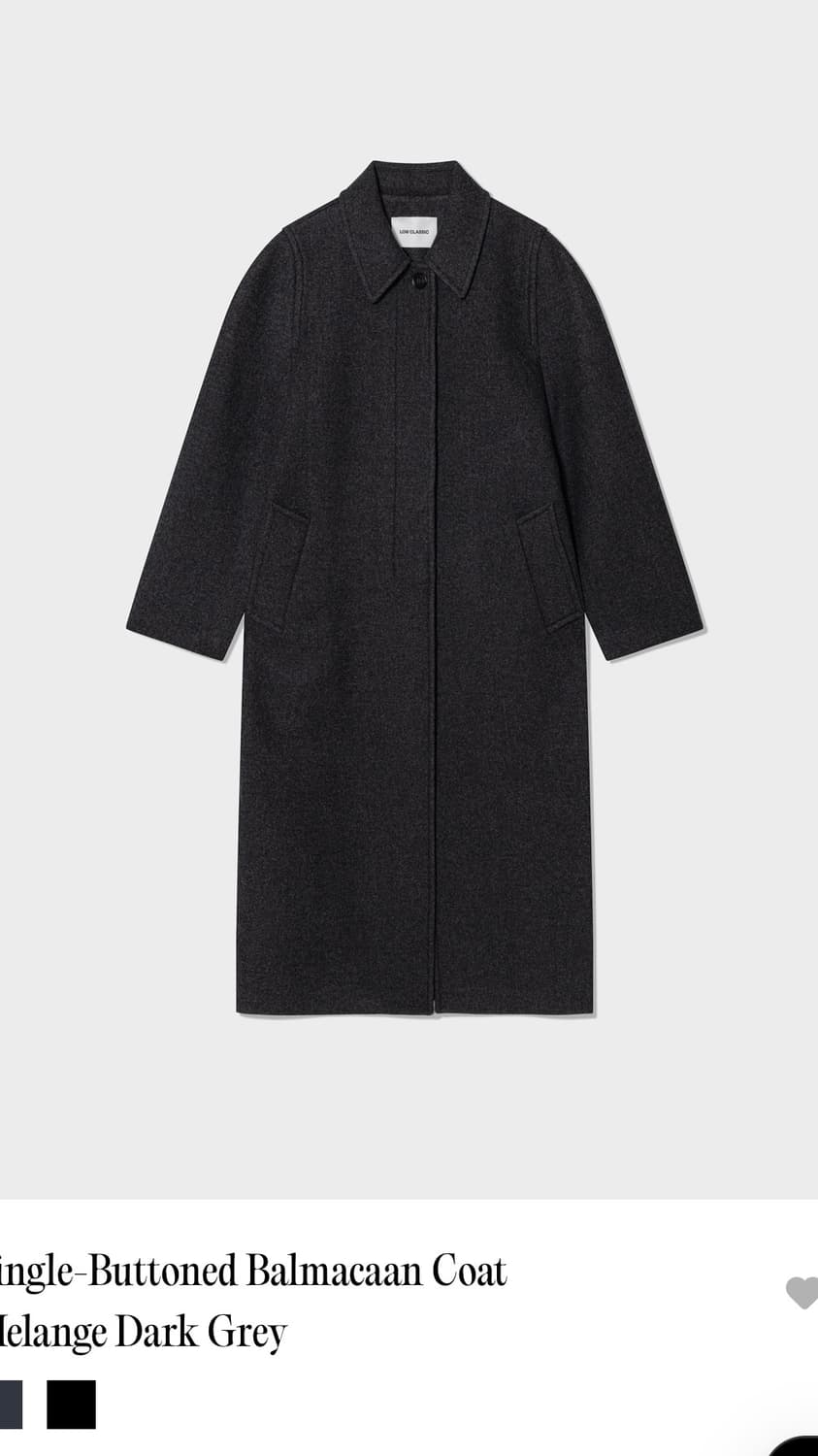 로우클래식 발마칸 롱코트 상품이미지2