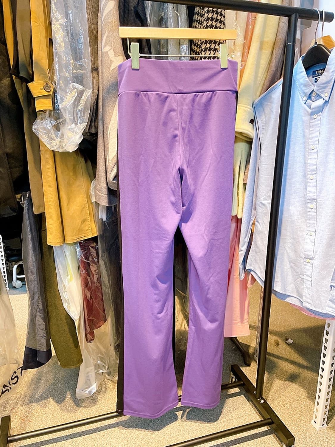 (정품/새상품) 푸마 X 두아리파 여성 퍼플 트레이닝 트랙 팬츠 상품이미지4