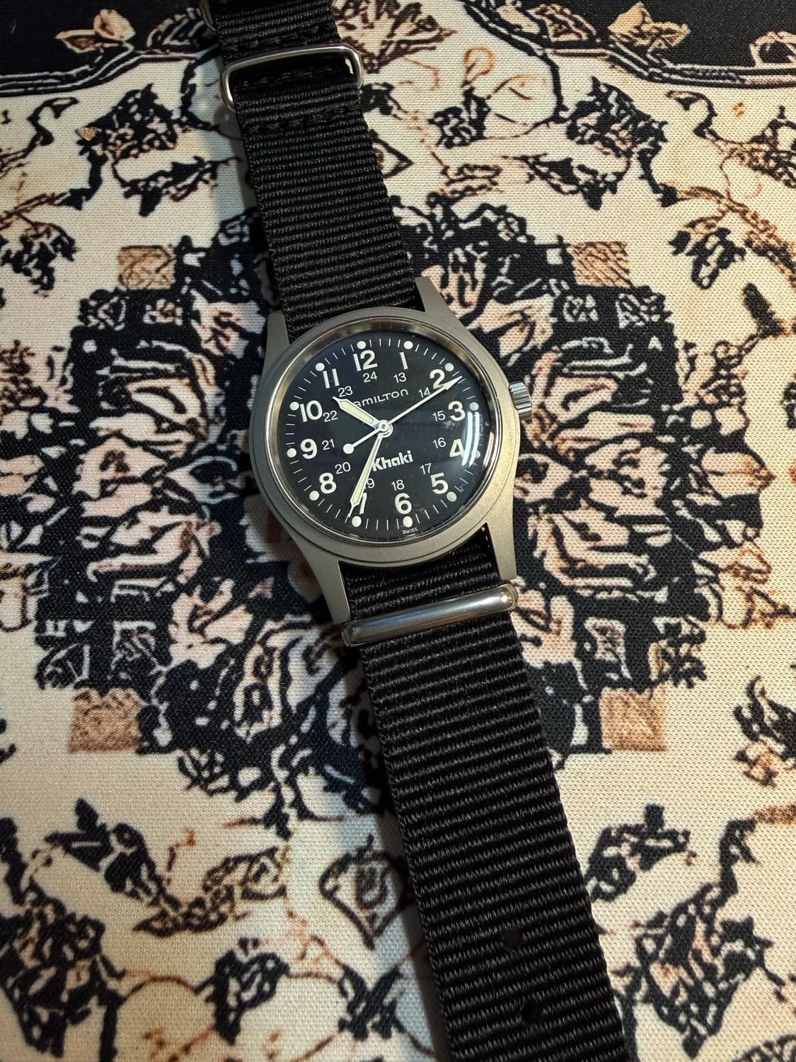 Hamilton 9415A 검판 수동 시계 상품이미지1