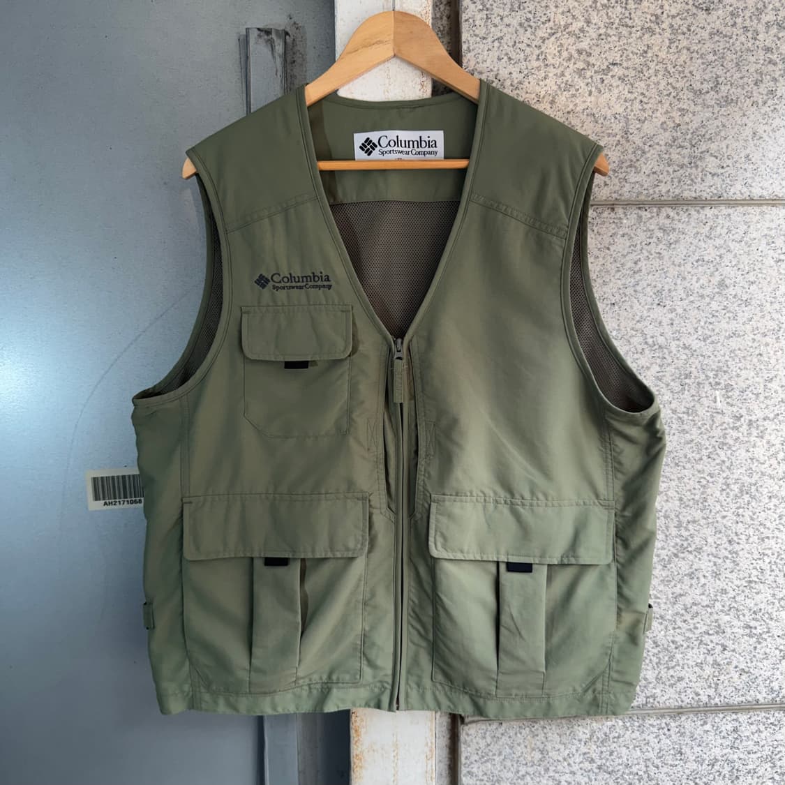 컬럼비아 로고 피싱 베스트 상품이미지2