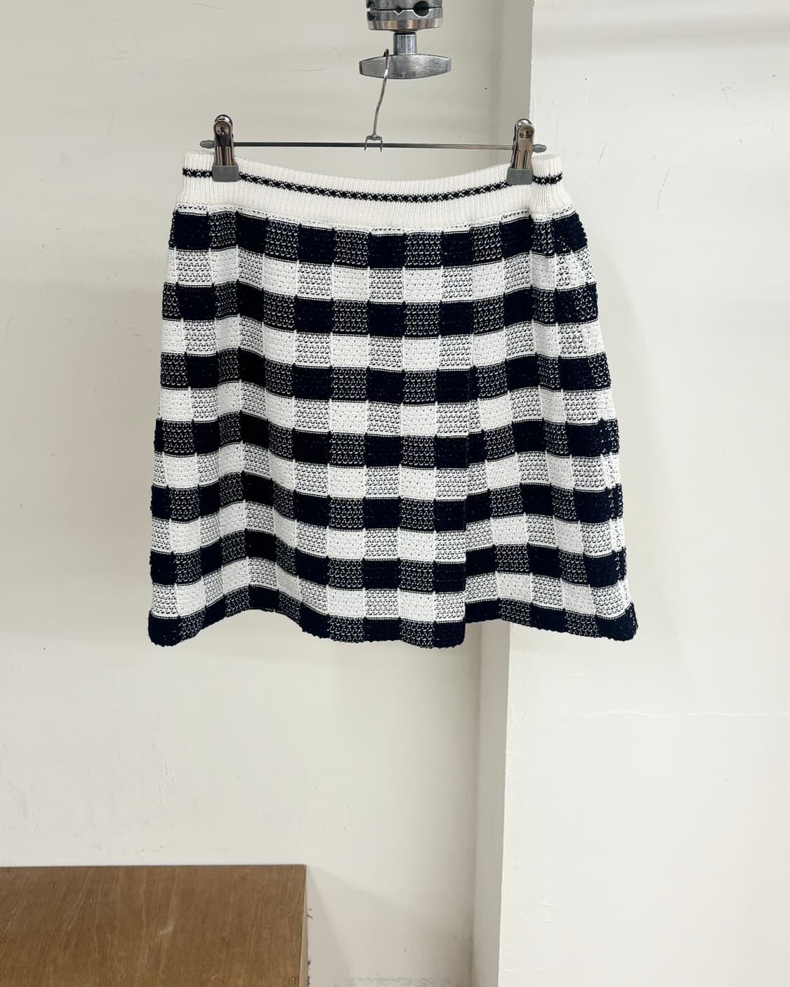 톰브라운 트위드 플리츠 스커트 상품이미지1